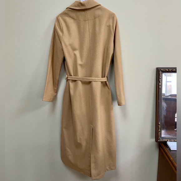 Ali Golden wool robe coat - Picture 5 of 10